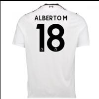 2017-18 Liverpool Away Shirt (Alberto M 18) - Kids