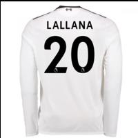 2017-18 Liverpool Away Long Sleeve Shirt (Lallana 20)