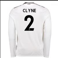 2017-18 Liverpool Away Long Sleeve Shirt (Clyne 2)