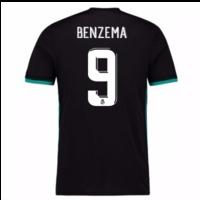 2017-18 Real Madrid Away Shirt (Benzema 9)