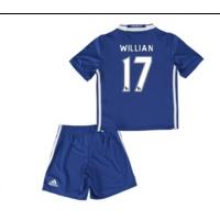 2016 17 chelsea home mini kit willian 17