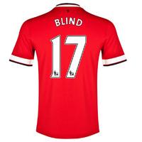 2014 15 manchester united home shirt blind 17 kids