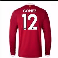 2017 18 liverpool home long sleeve shirt kids gomez 12