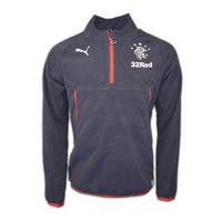 2016-2017 Rangers Puma Training Fleece (Navy)