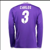 2016-17 Real Madrid Away Shirt (Carlos 3) - Kids