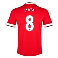 2014-15 Manchester United Home Shirt (Mata 8) - Kids