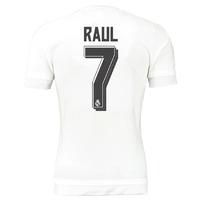 2015 16 real madrid home shirt raul 7 kids