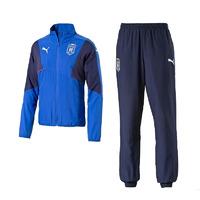 2015-2016 Italy Puma Stadium Leisure Tracksuit (Blue) - Kids