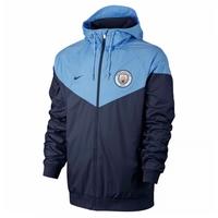 2017 2018 man city nike authentic windrunner jacket navy