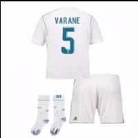 2017-17 Real Madrid Home Full Kit (Varane 5)