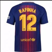 2017-2018 Barcelona Home Shirt (Rafinha 12)