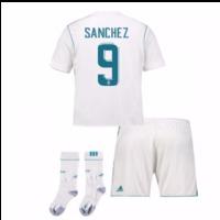 2017 17 real madrid home full kit sanchez 9