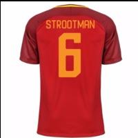 2017-18 Roma Home Shirt - Kids (Strootman 6)