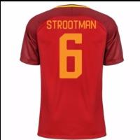 2017 18 roma home shirt kids strootman 6