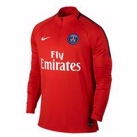 2017-2018 PSG Nike Drill Top (Red) - Kids