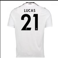 2017-18 Liverpool Away Shirt (Lucas 21) - Kids