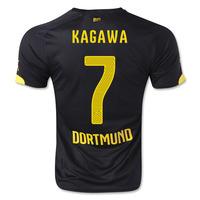 2014-15 Borussia Dortmund Away Shirt (Kagawa 7) - Kids