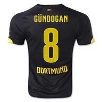 2014-15 Borussia Dortmund Away Shirt (Gundogan 8) - Kids