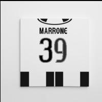 2016-2017 Juventus Canvas Print (Marrone 39)