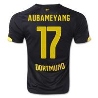 2014-15 Borussia Dortmund Away Shirt (Aubameyang 17) - Kids