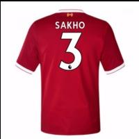 2017 18 liverpool home short sleeve shirt sakho 3