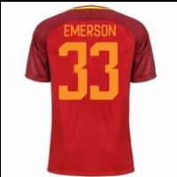 2017-18 Roma Home Shirt (Emerson 33)