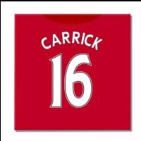 2016 2017 man united canvas print carrick 16