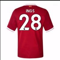 2017-18 Liverpool Home Short Sleeve Shirt (Ings 28)