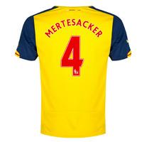 2014-15 Arsenal Away Shirt (Mertesacker 4) - Kids