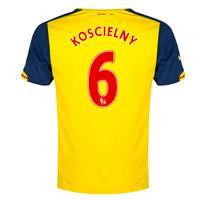 2014-15 Arsenal Away Shirt (Koscielny 6) - Kids