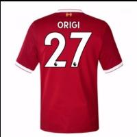 2017 18 liverpool home short sleeve kids origi 27