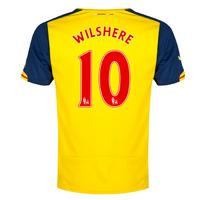 2014 15 arsenal away shirt wilshere 10 kids