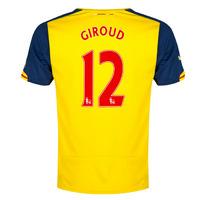 2014-15 Arsenal Away Shirt (Giroud 12) - Kids