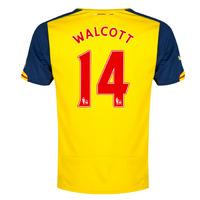 2014 15 arsenal away shirt walcott 14 kids