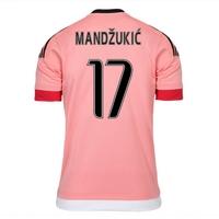 2015-16 Juventus Away Shirt (Mandzukic 17)