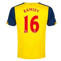 2014-15 Arsenal Away Shirt (Ramsey 16) - Kids