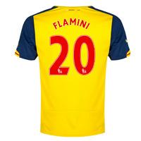 2014-15 Arsenal Away Shirt (Flamini 20) - Kids