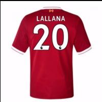 2017-18 Liverpool Home Short Sleeve (Kids) (Lallana 20)