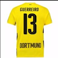 2017-18 Borussia Dortmund Home Short Sleeve Shirt (Kids) (Guerreiro 13)