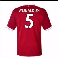 2017-18 Liverpool Home Short Sleeve (Kids) (Wijnaldum 5)