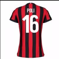 2017-2018 AC Milan Womens Home Shirt (Poli 16)