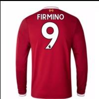 2017 18 liverpool home long sleeve shirt kids firmino 9