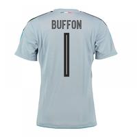 2016-2017 Italy Home Goalkeeper Shirt (Buffon 1)