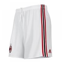 2017-2018 AC Milan Adidas Home Shorts (White)