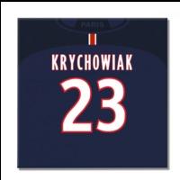 2016 2017 psg canvas print krychowiak 23