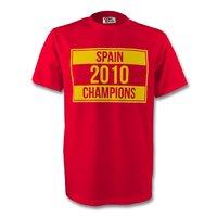 2010 champions tee red kids