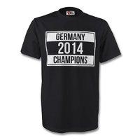 2014 champions tee black kids