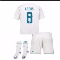 2017-17 Real Madrid Home Full Kit (Kroos 8)