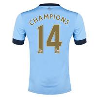 2014-15 Manchester City Home Shirt (Champions 14)