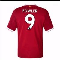 2017-18 Liverpool Home Short Sleeve (Kids) (Fowler 9)